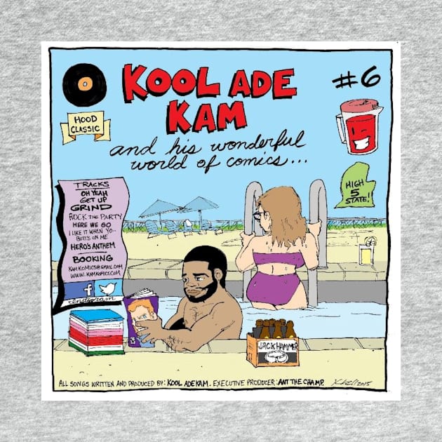 Support Kam Komics:  Kool Ade Kam and his wonderful world of comics... by Kam Komics 